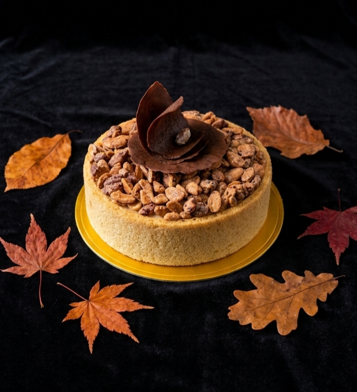 Entremets pomme vanille caramel pecan_260529