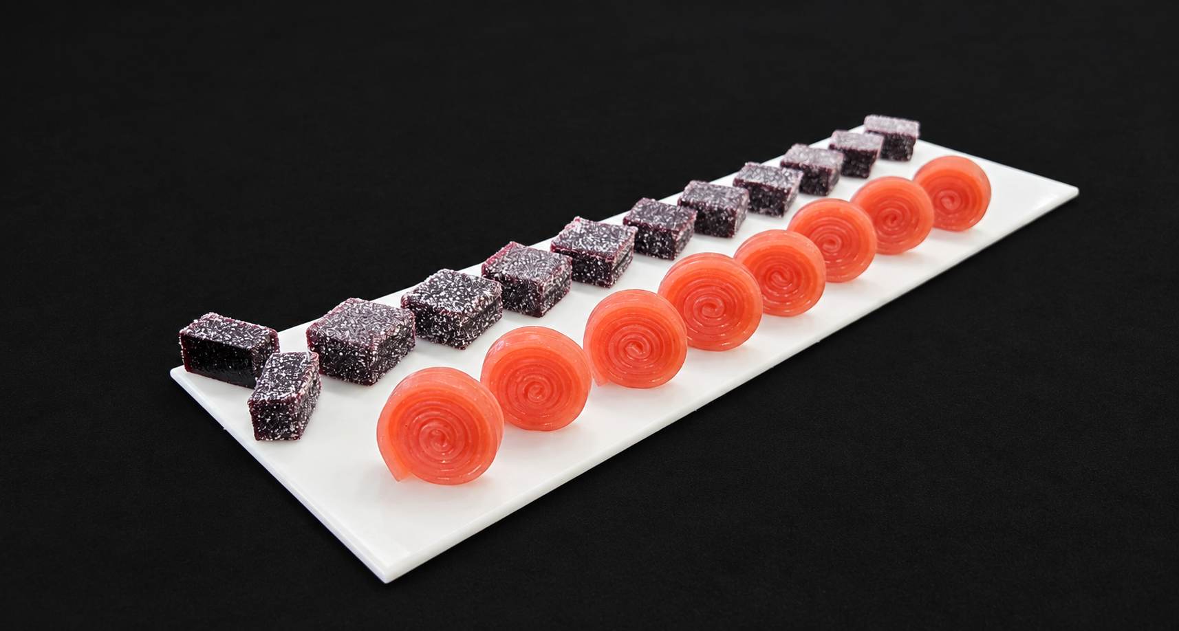 Pâte de fruits & Rouleau fraise