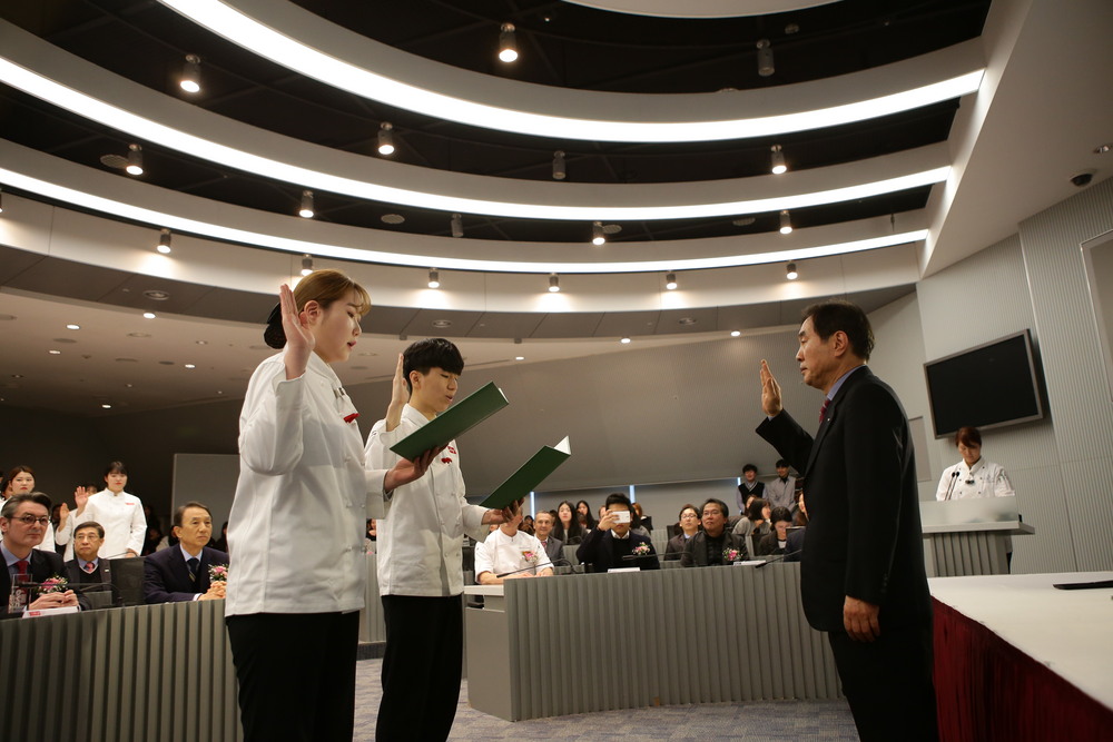 <Master Class INBP Pâtisserie> 학생 입학 선서